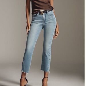 Good American soft tech good legs midrise straight